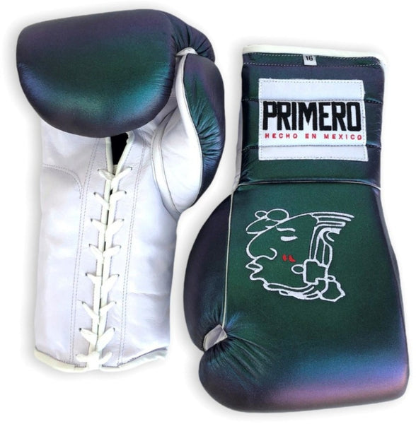 krullen tellen Piepen Green Iridescent Professional Training Gloves – Primero Boxing