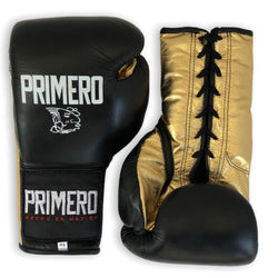 Black & Gold Professional Boxing Gloves