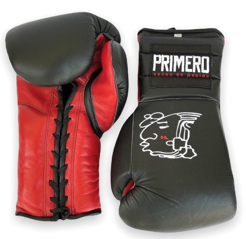 Black & Red Professional Training Gloves